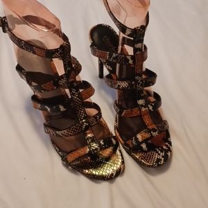 Charles by Charles David Snake embossed Leather